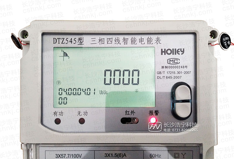 華立DTZ545智能電表電量顯示查詢