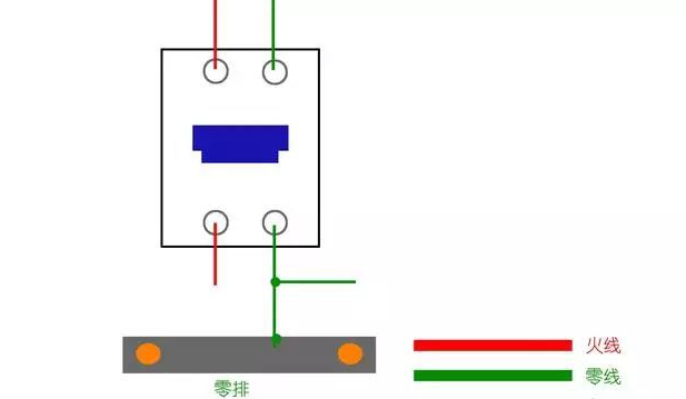 單相電表鏈接斷路器