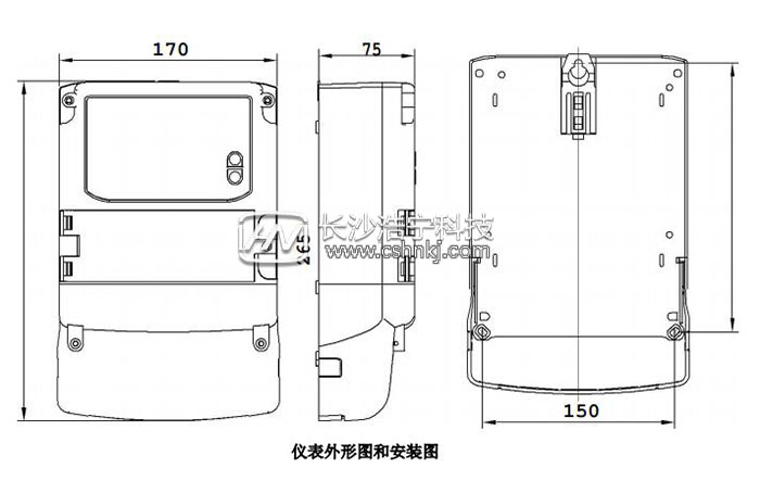 華立電表DTZ545怎么接線