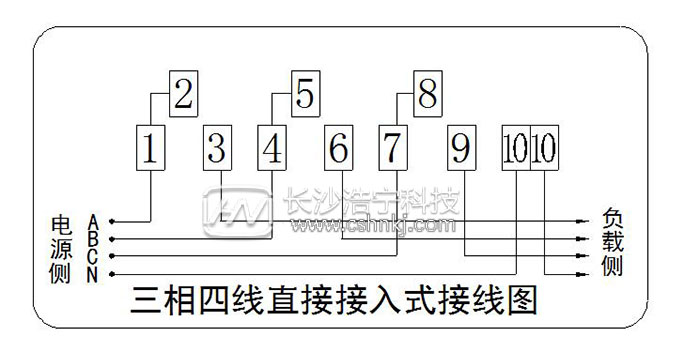 三相電表安裝圖