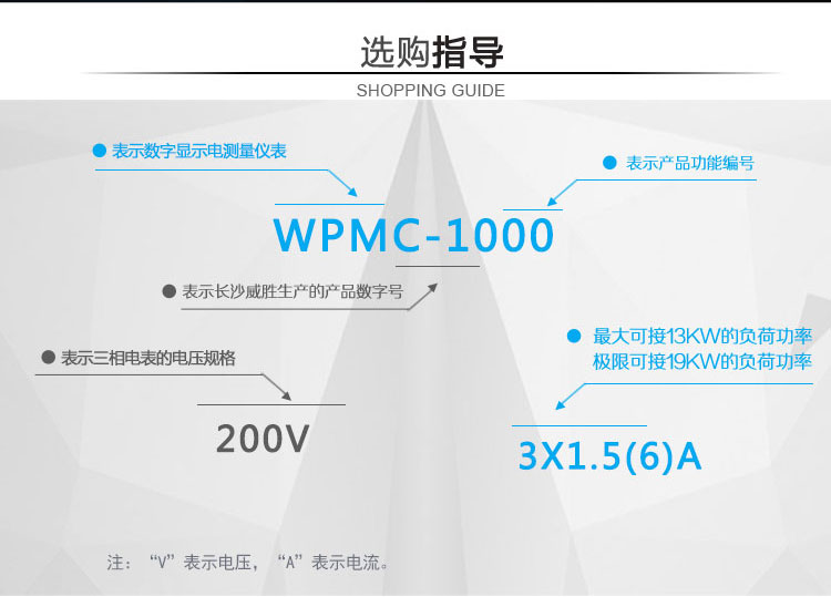 長沙威勝WPMC-1000A智能電力監控儀